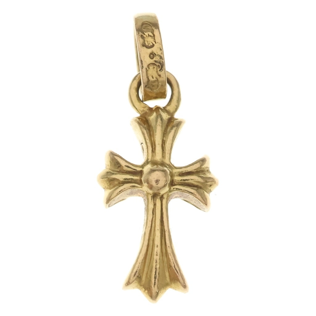 CHROME HEARTS(クロムハーツ) 22K CRS BBYFAT P/DIA ベイビーファットクロス PAVEダイヤ ペンダントトップ ゴールド BCA035