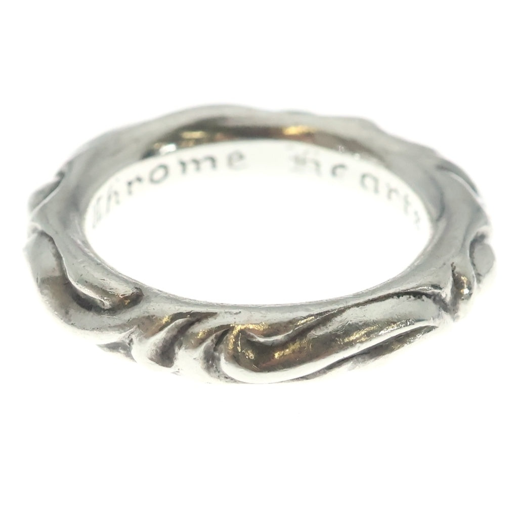 CHROME HEARTS(クロムハーツ) SCRL BAND スクロールバンド リング シルバー BCA351