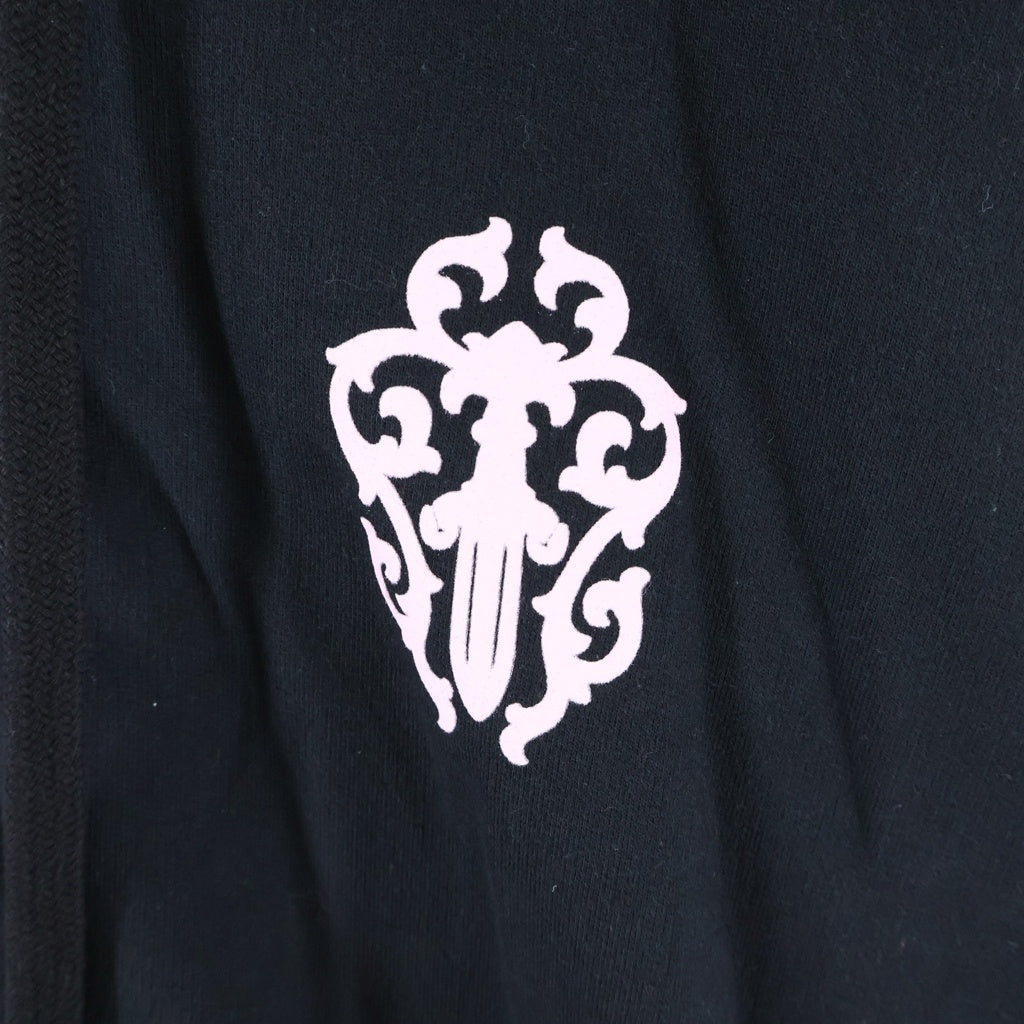 CHROME HEARTS(クロムハーツ) 26SS DEADLY DOLL SWTSHRT ZIP HOODIE デッドリードール ジップフーディー スウェットパーカー ブラック