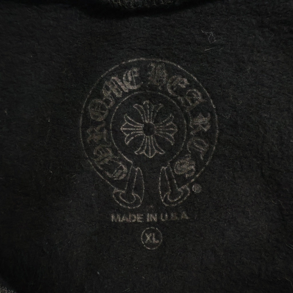 CHROME HEARTS(クロムハーツ) 26SS DEADLY DOLL SWTSHRT ZIP HOODIE デッドリードール ジップフーディー スウェットパーカー ブラック