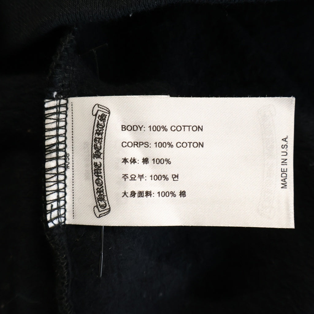 CHROME HEARTS(クロムハーツ) 26SS DEADLY DOLL SWTSHRT ZIP HOODIE デッドリードール ジップフーディー スウェットパーカー ブラック