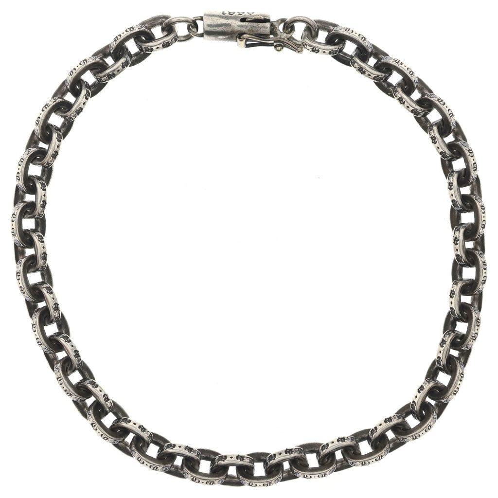 CHROME HEARTS(クロムハーツ) PAPER CHAIN ペーパーチェーン ブレスレット シルバー BCA178