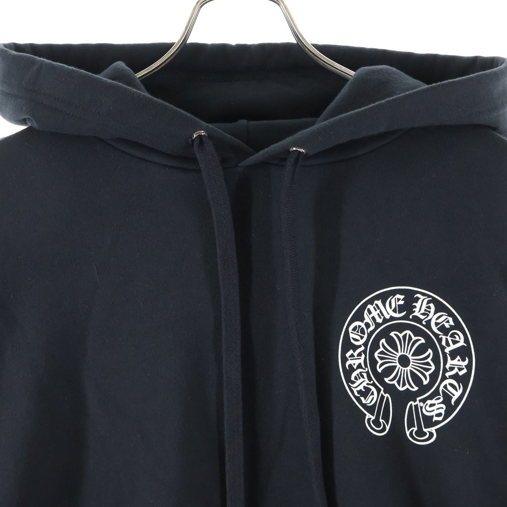 CHROME HEARTS(クロムハーツ) SWTSHRT PLVR 大阪限定バックホースシュー スウェット プルオーバーパーカー ブラック