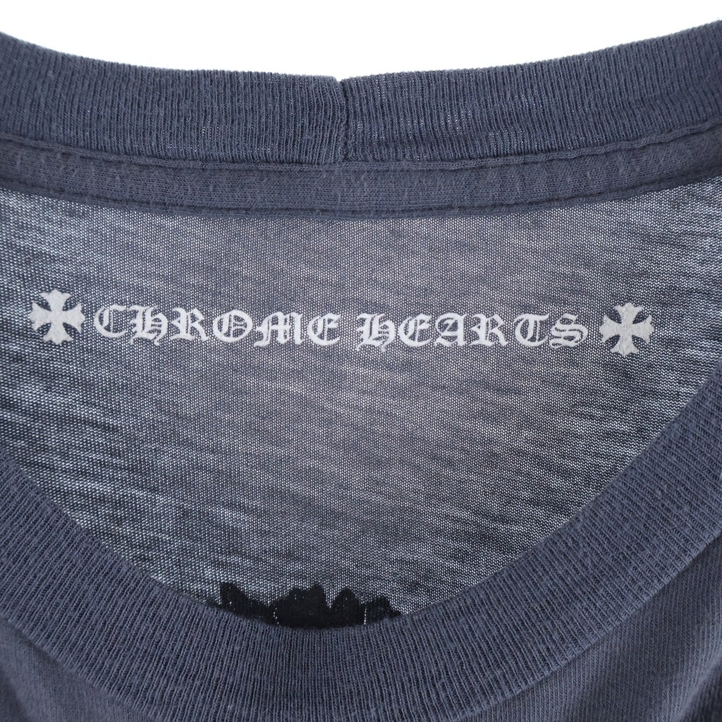CHROME HEARTS(クロムハーツ) ×MATTY BOY Back Print S/S Tee ×マッティボーイ バックプリント半袖Tシャツ チャコールグレー
