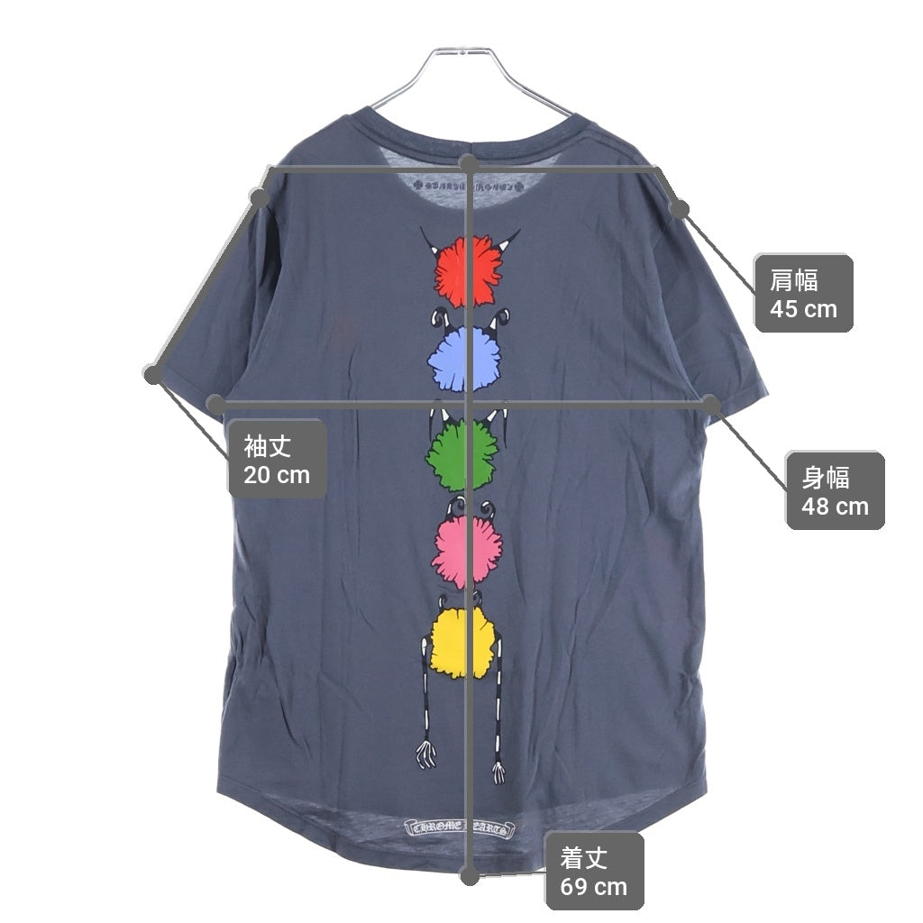 CHROME HEARTS(クロムハーツ) ×MATTY BOY Back Print S/S Tee ×マッティボーイ バックプリント半袖Tシャツ チャコールグレー