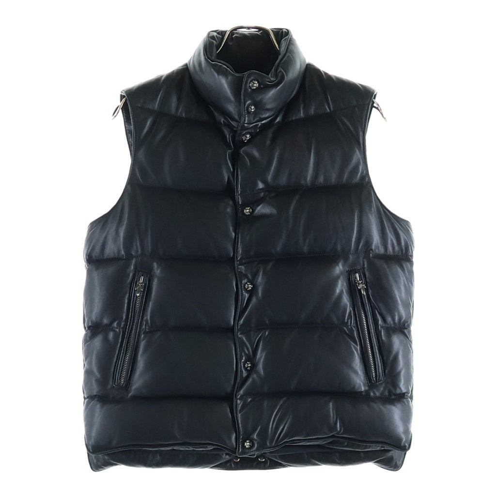 CHROME HEARTS(クロムハーツ) CH Plus Stiff Down Vest CHプラス スティッフ ダガージップダウンベスト ブラック