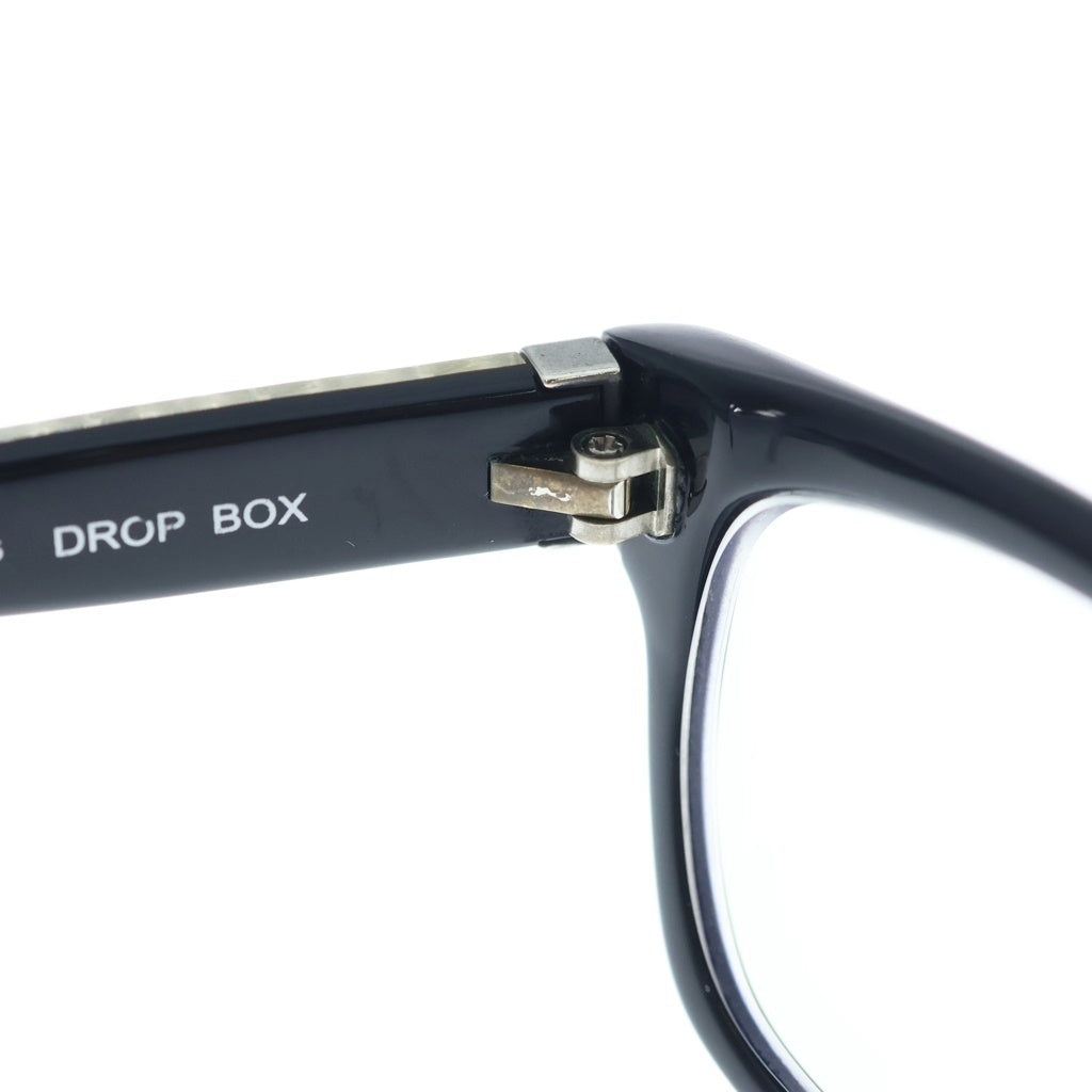 CHROME HEARTS(クロムハーツ) DROP BOX ドロップボックス CHプラステンプル ウェリントンフレームメガネ サングラス 眼鏡 ブラック