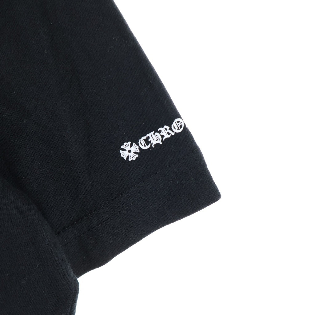 CHROME HEARTS(クロムハーツ) HORSESHOE S/S TEE ホースシュープリント ポケット半袖Tシャツ ブラック