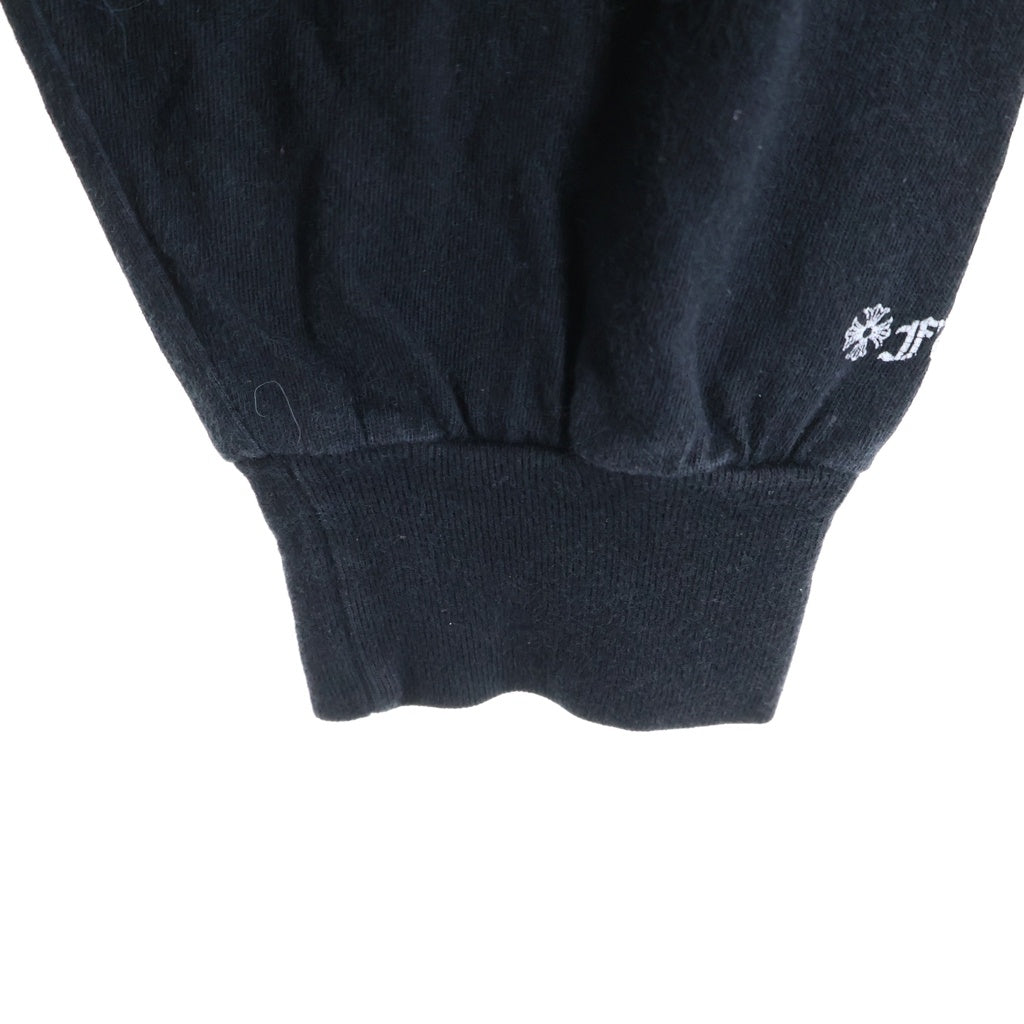 CHROME HEARTS(クロムハーツ) CH Plus L/S Tee CHプラスサークルロゴ アームプリント 長袖Tシャツ ブラック