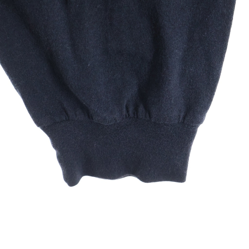 CHROME HEARTS(クロムハーツ) FLOLAL CROSS HORSESHOE L/S Tee フローラルクロス バックホースシュープリント 長袖Tシャツ ブラック