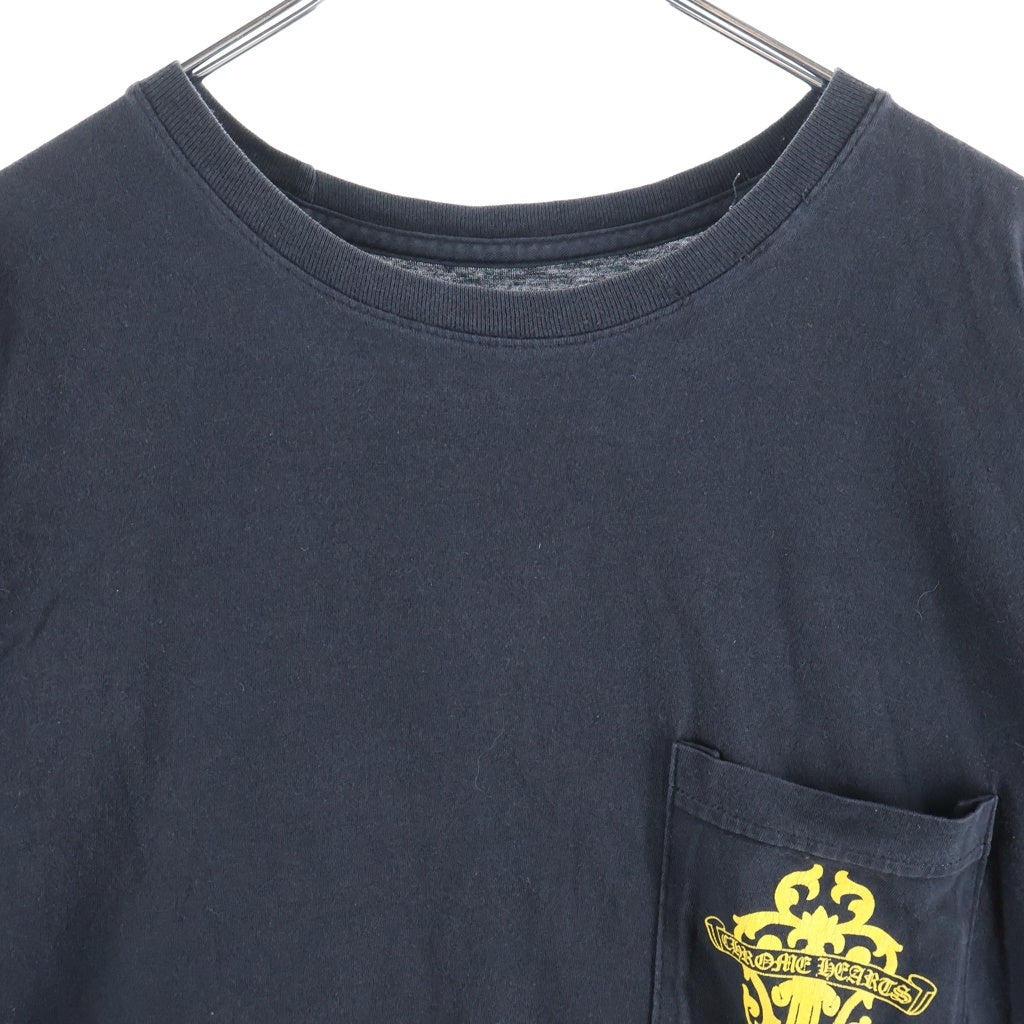 CHROME HEARTS(クロムハーツ) Vine Dagger S/S Tee ヴァインダガー 半袖Tシャツカットソー ブラック/イエロー