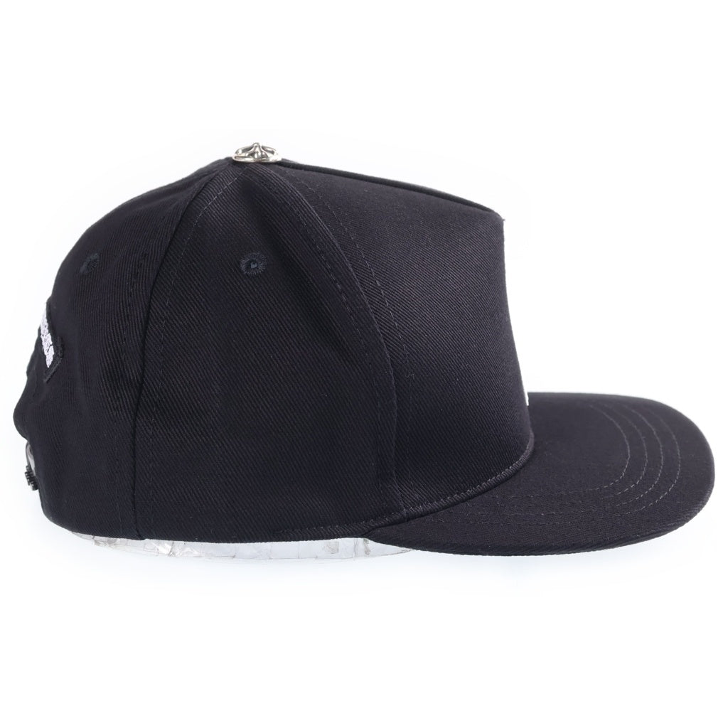 CHROME HEARTS(クロムハーツ) RS3 CROSS BASEBALL CAP ベースボールキャップ ブラック