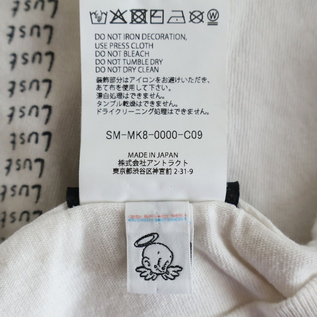 SAINT MICHAEL(セントマイケル) SW_SS T-SHIRT/TWISTED SAINT/WHT Sean Wotherspoon ショーン ウェザースプーン プリントTシャツ SM-MK8-0000-C09 ホワイト
