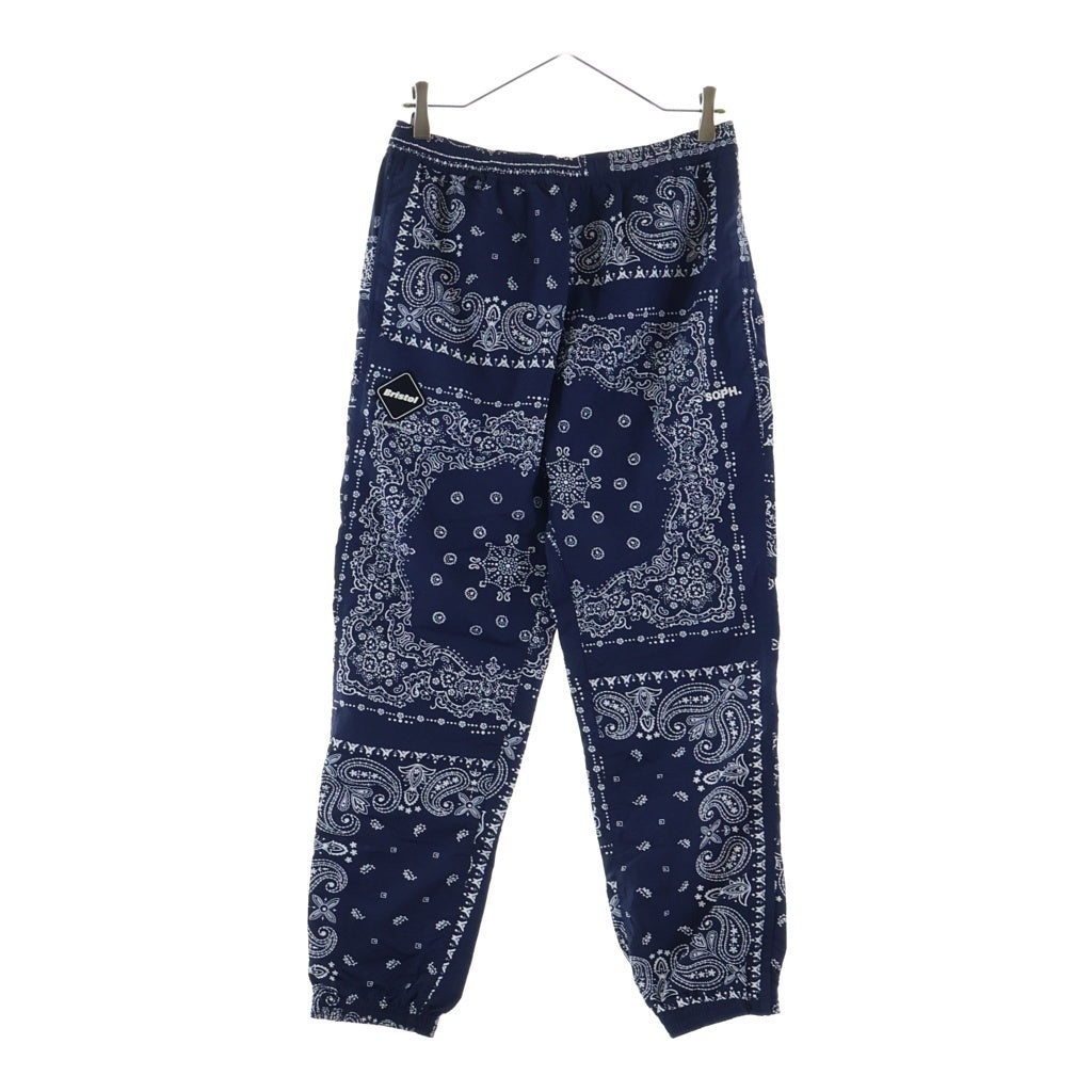 F.C.R.B./F.C.Real Bristol/FCRB(エフシーアールビー/エフシーレアルブリストル) BANDANA NYLON EASY PANTS バンダナ ナイロン イージーパンツ ネイビー FCRB-260038