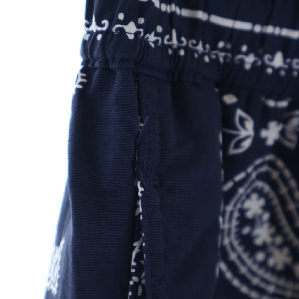 F.C.R.B./F.C.Real Bristol/FCRB(エフシーアールビー/エフシーレアルブリストル) BANDANA NYLON EASY PANTS バンダナ ナイロン イージーパンツ ネイビー FCRB-260038