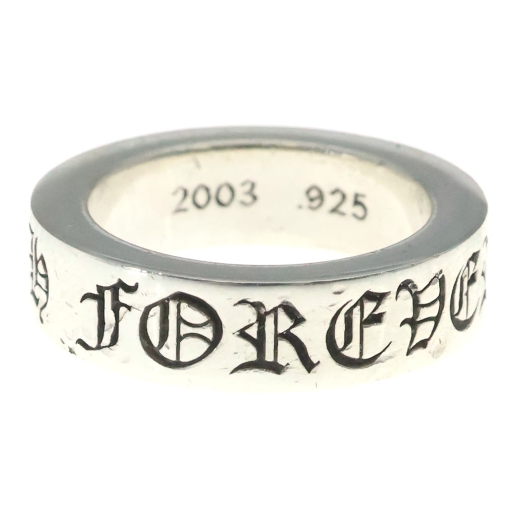 CHROME HEARTS(クロムハーツ) 6mm SPACER FOREVER 6mmスペーサーリング フォーエバーシルバーBCA337