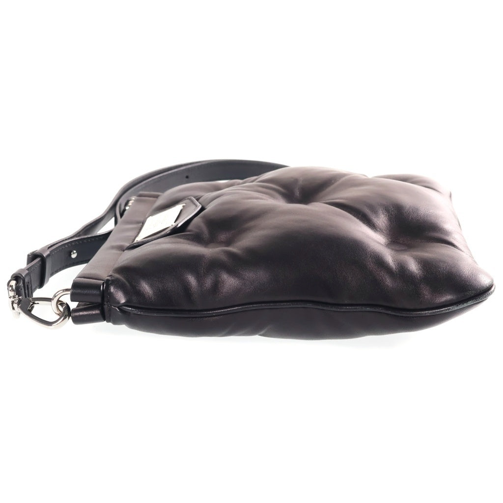 Maison Margiela(メゾンマルジェラ) GLAM SLAM FLAT POCKET グラムスラム フラットポケット ショルダーバッグ SB1WG0005 ブラック レディース
