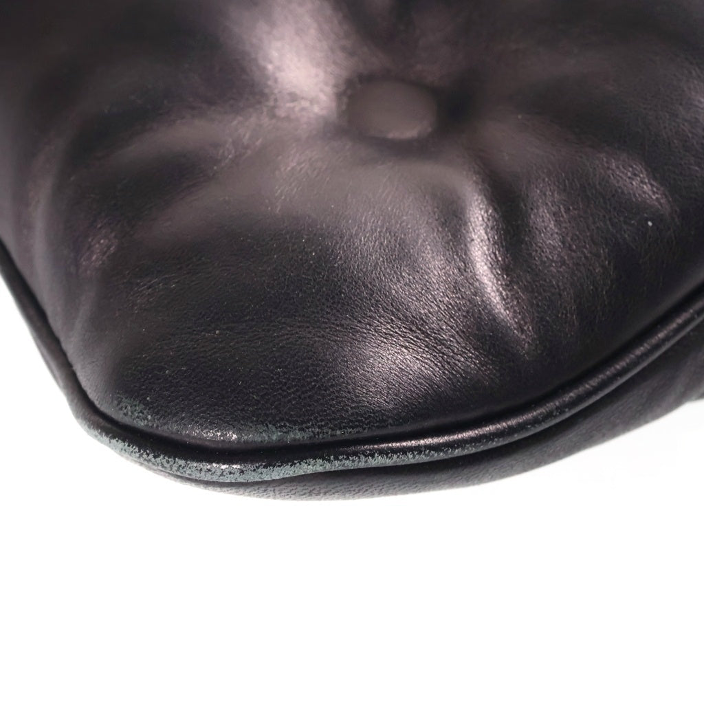 Maison Margiela(メゾンマルジェラ) GLAM SLAM FLAT POCKET グラムスラム フラットポケット ショルダーバッグ SB1WG0005 ブラック レディース