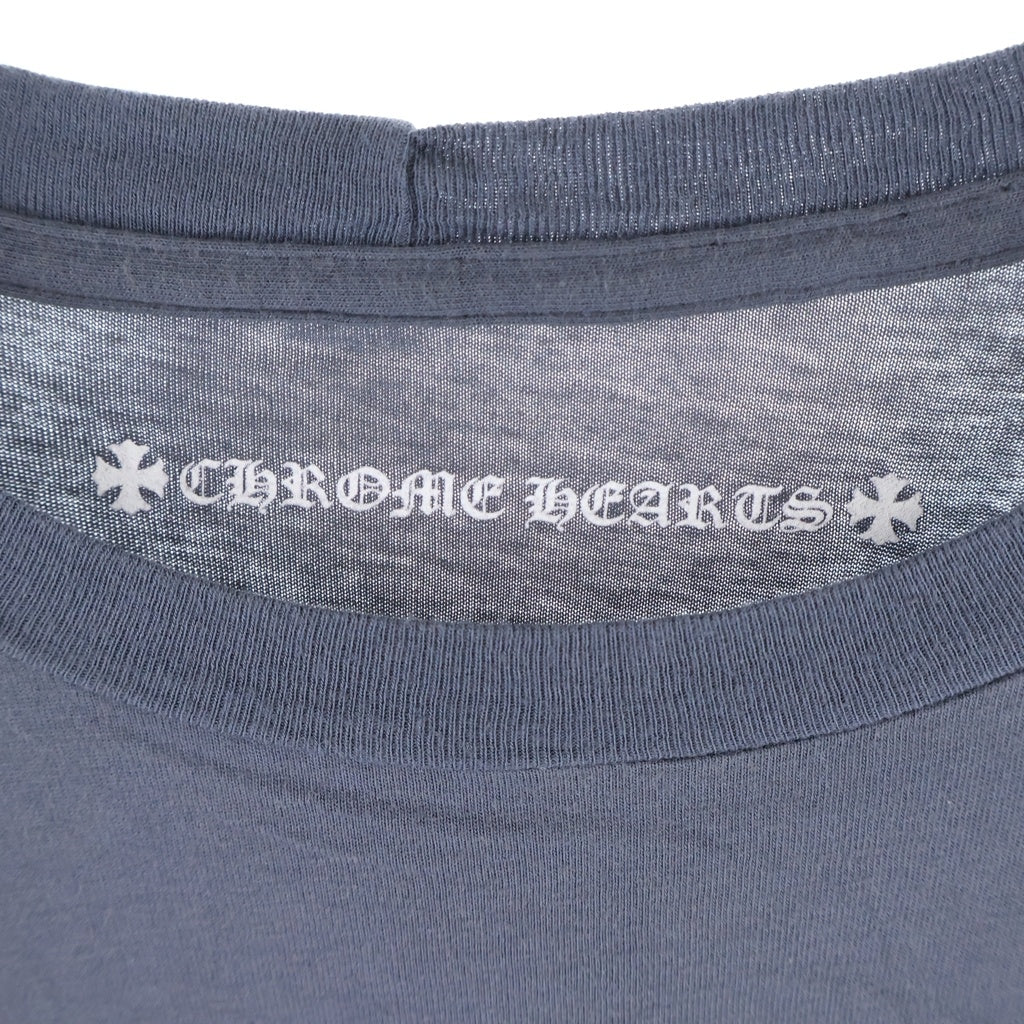 CHROME HEARTS(クロムハーツ) ×MATTY BOY Back Print S/S Tee ×マッティボーイ バックプリント半袖Tシャツ チャコールグレー