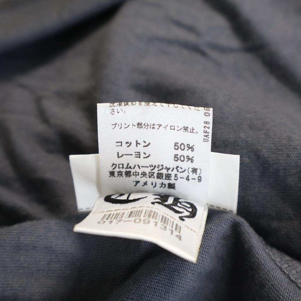 CHROME HEARTS(クロムハーツ) ×MATTY BOY Back Print S/S Tee ×マッティボーイ バックプリント半袖Tシャツ チャコールグレー