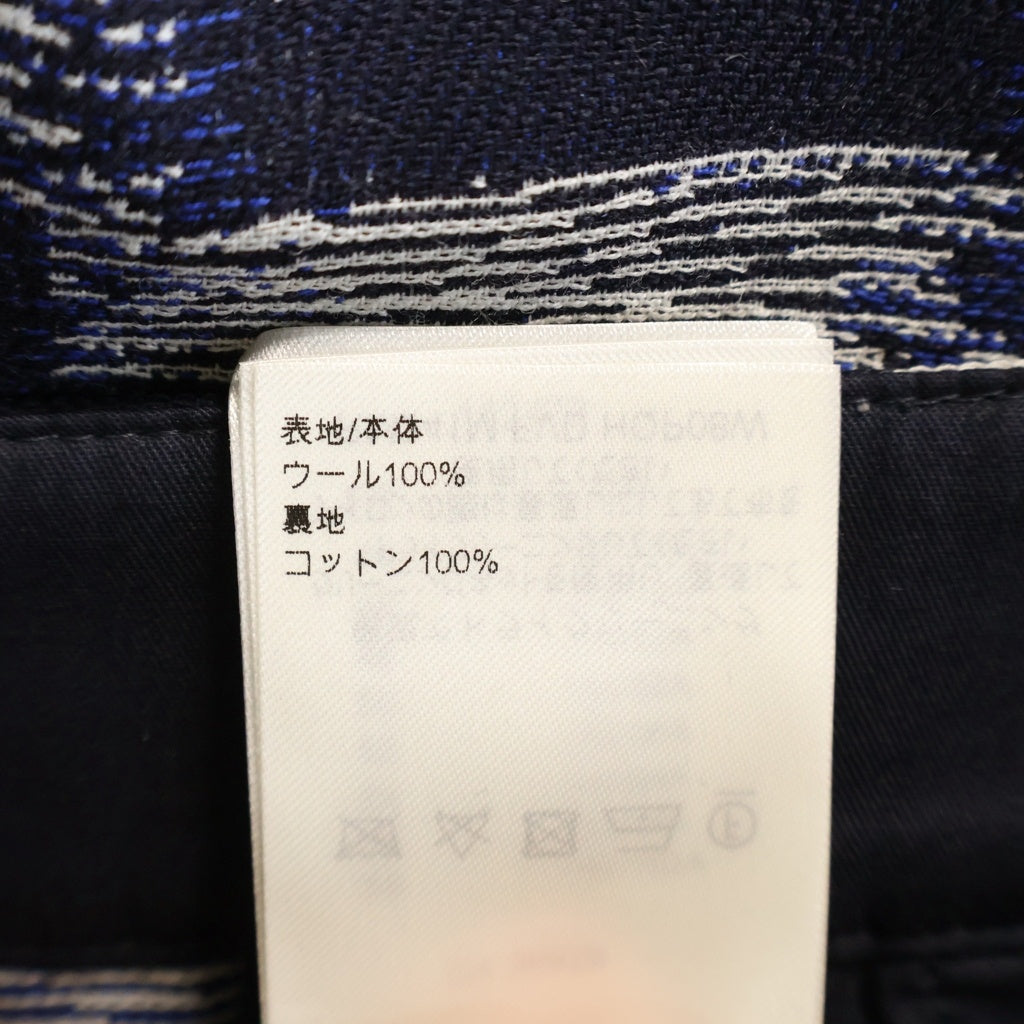 LOUIS VUITTON(ルイヴィトン) 24AW ダミエ ウール ワークウェアパンツ RM241M FVD HQP08W ネイビー/グレー