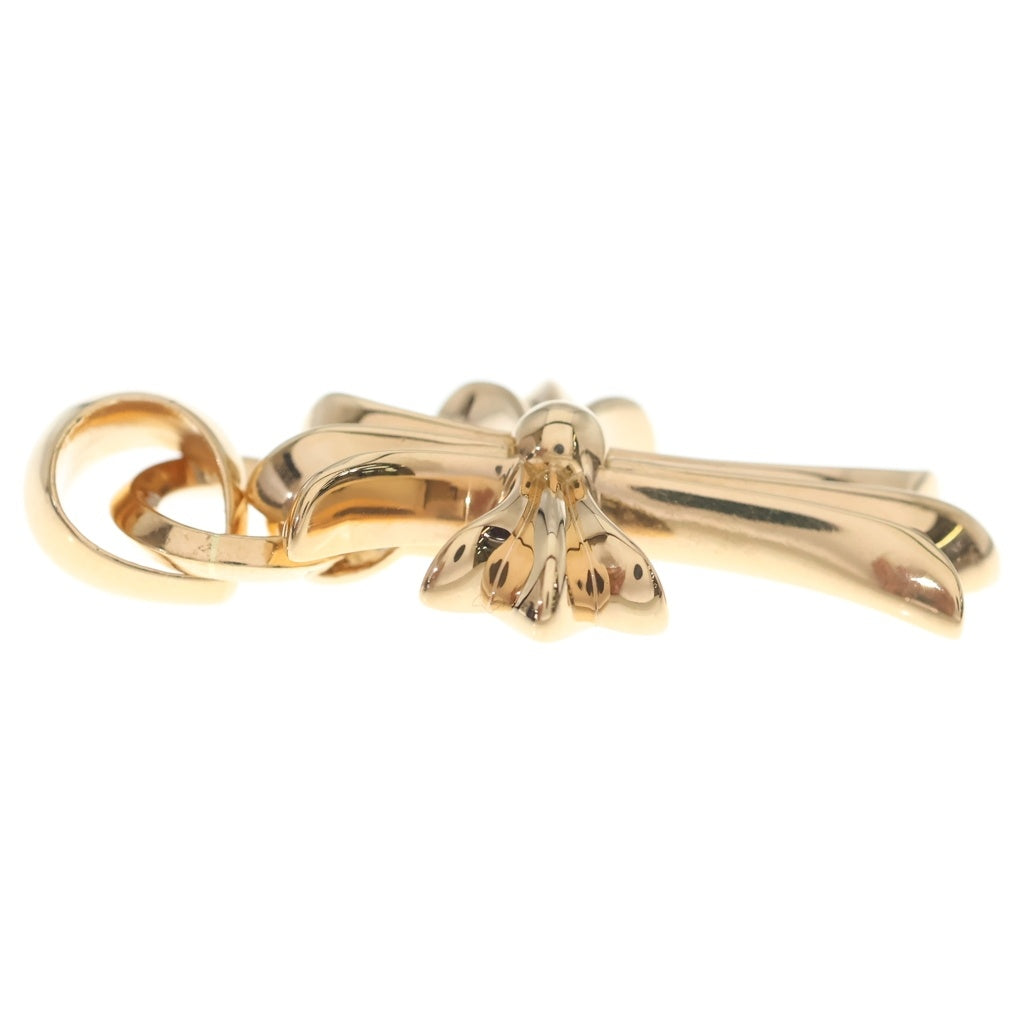 CHROME HEARTS(クロムハーツ) 22K CH CRS SML W/BALE スモールCHクロス Wベイル ペンダントトップ ゴールド
