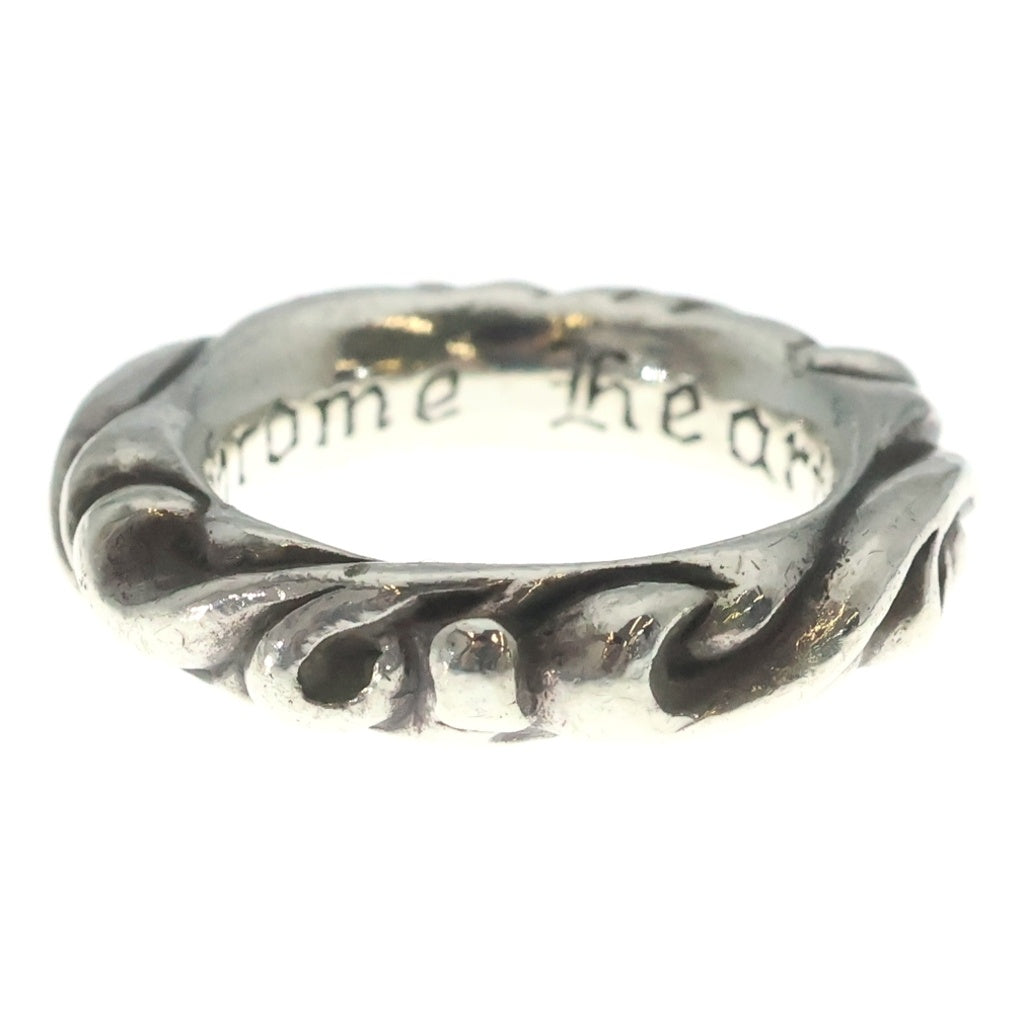 CHROME HEARTS(クロムハーツ) SCRL BAND スクロールバンド リング シルバー BCA351