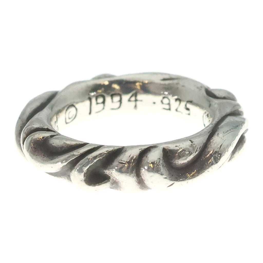 CHROME HEARTS(クロムハーツ) SCRL BAND スクロールバンド リング シルバー BCA351