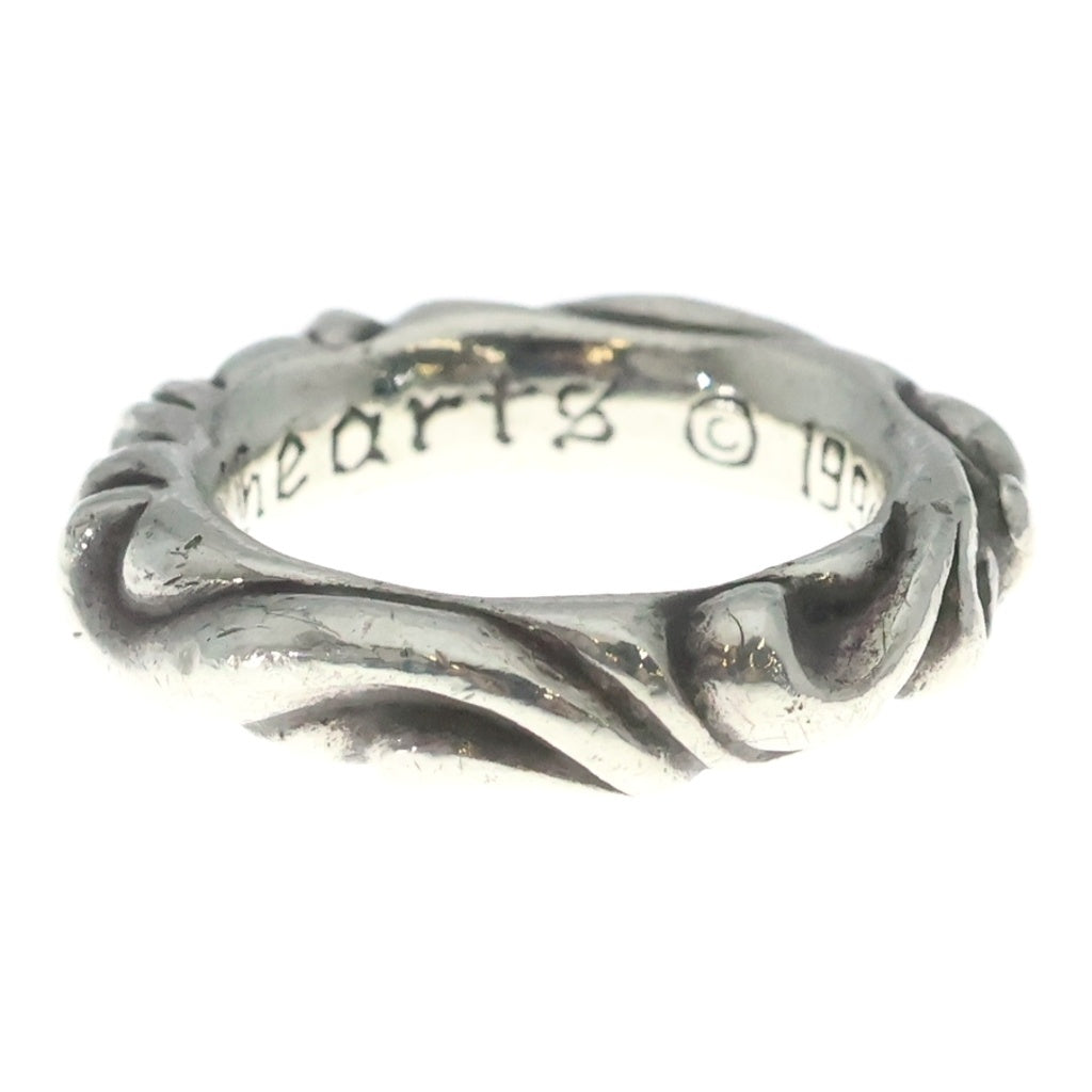 CHROME HEARTS(クロムハーツ) SCRL BAND スクロールバンド リング シルバー BCA351