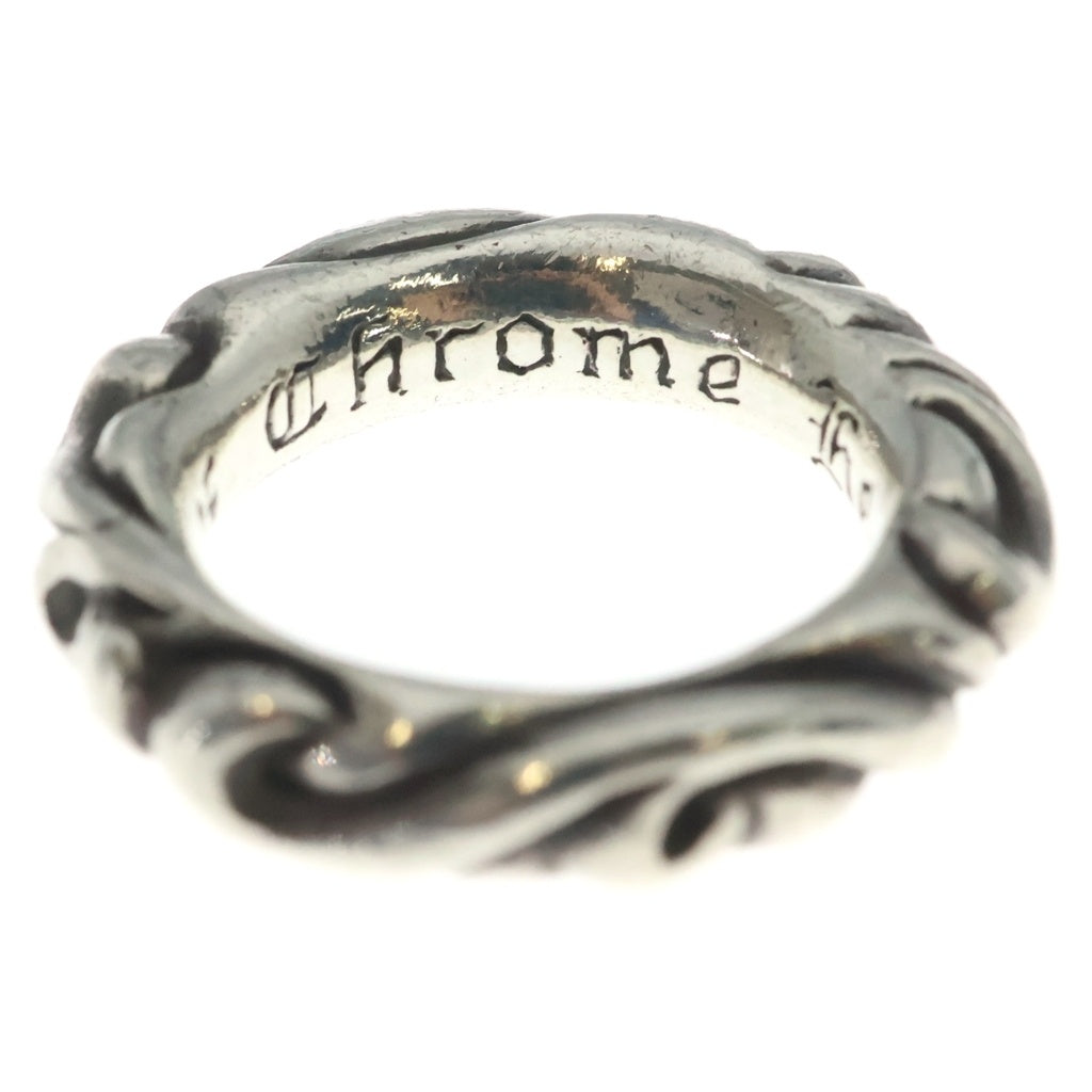 CHROME HEARTS(クロムハーツ) SCRL BAND スクロールバンド リング シルバー BCA351