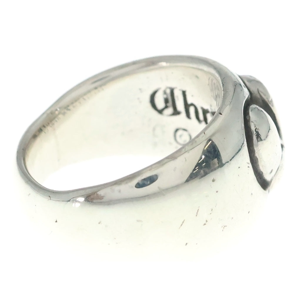 CHROME HEARTS(クロムハーツ) HEART IN BAND ハートインバンドリング シルバー
