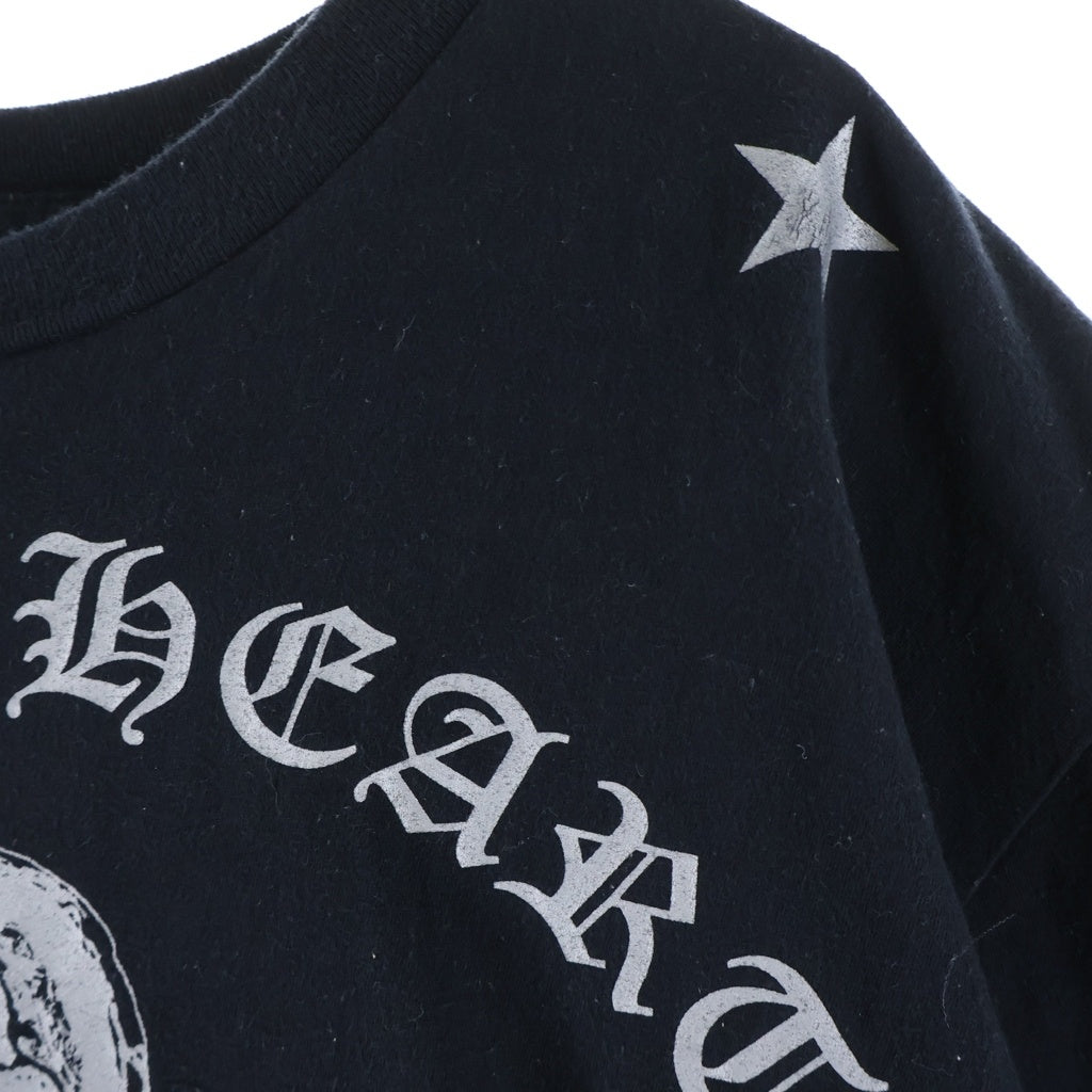 CHROME HEARTS(クロムハーツ) Harris Teeter S/S Tee ハリスティータ プリント半袖Tシャツ ブラック/シルバー