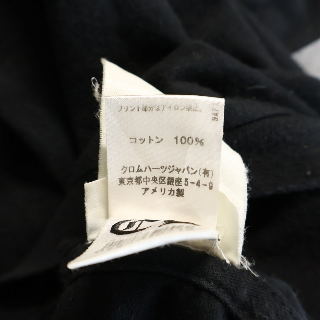 CHROME HEARTS(クロムハーツ) Harris Teeter S/S Tee ハリスティータ プリント半袖Tシャツ ブラック/シルバー