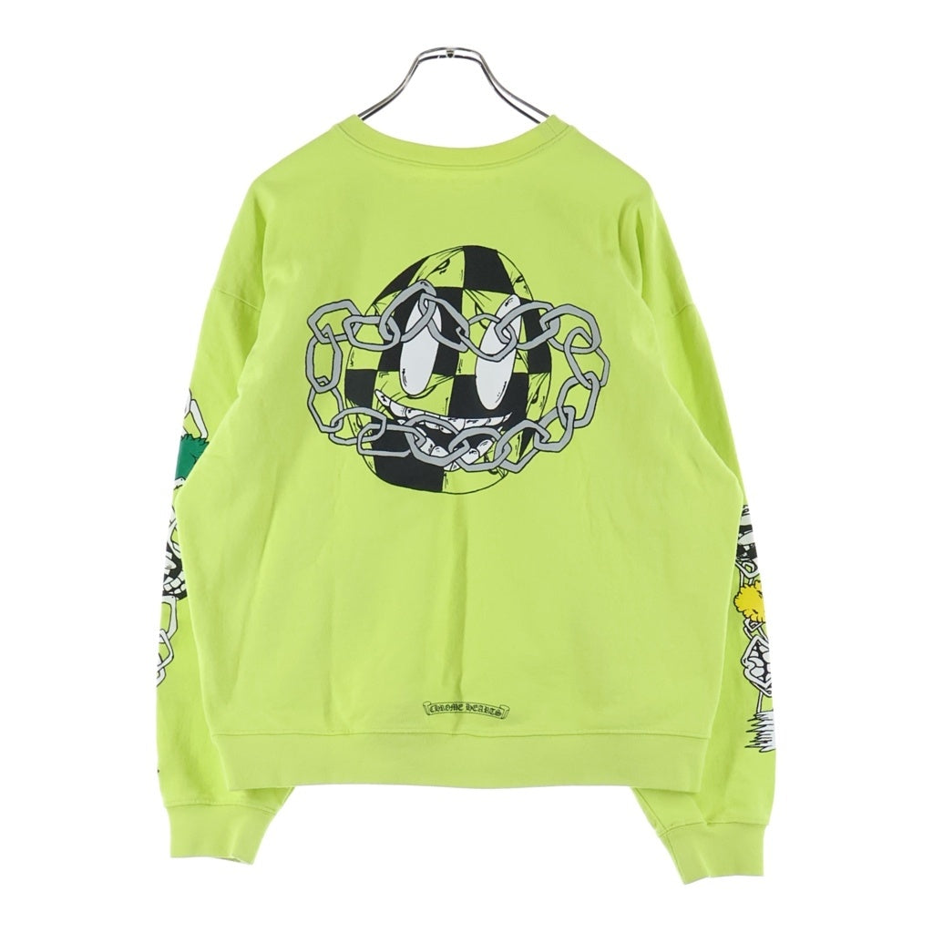 CHROME HEARTS(クロムハーツ) ×MATTY BOY PPO LINK Sweat Shirt ×マッティボーイ プロリンク スウェットシャツ トレーナーイエロー