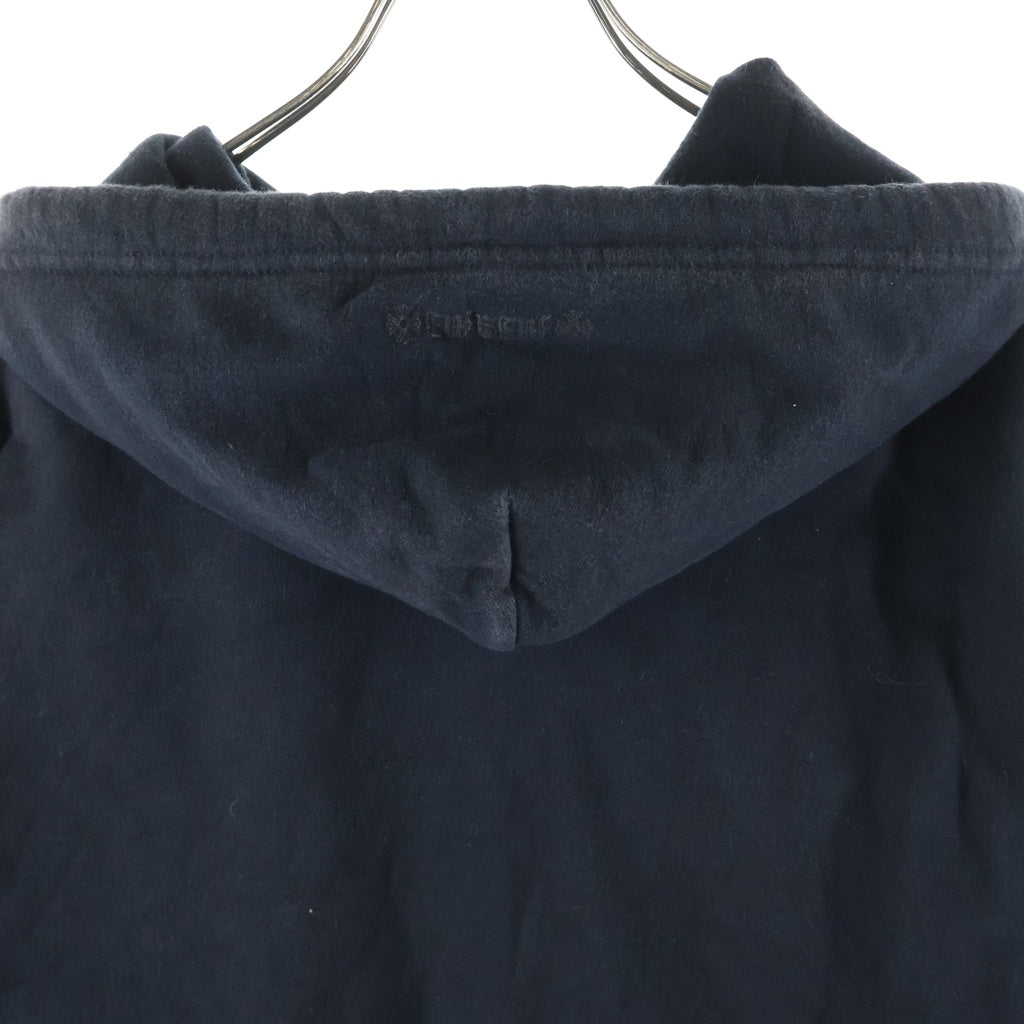CHROME HEARTS(クロムハーツ) Miami Vertical Logo Pullover Hoodie マイアミ限定 ヴァーティカルロゴ プルオーバー フーディー ブラック