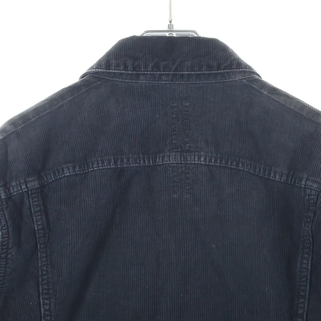 DRKSHDW(ダークシャドウ) Corduroy Tracker Jacket コーデュロイトラッカージャケット ブラック