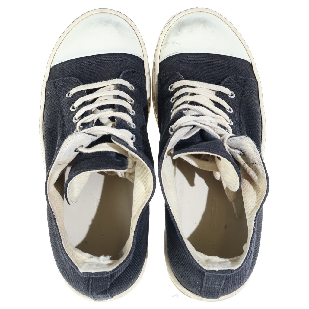 DRKSHDW(ダークシャドウ) 18SS Ramones ラモーンズ ローカットスニーカー ブラック DU18S3802CVP