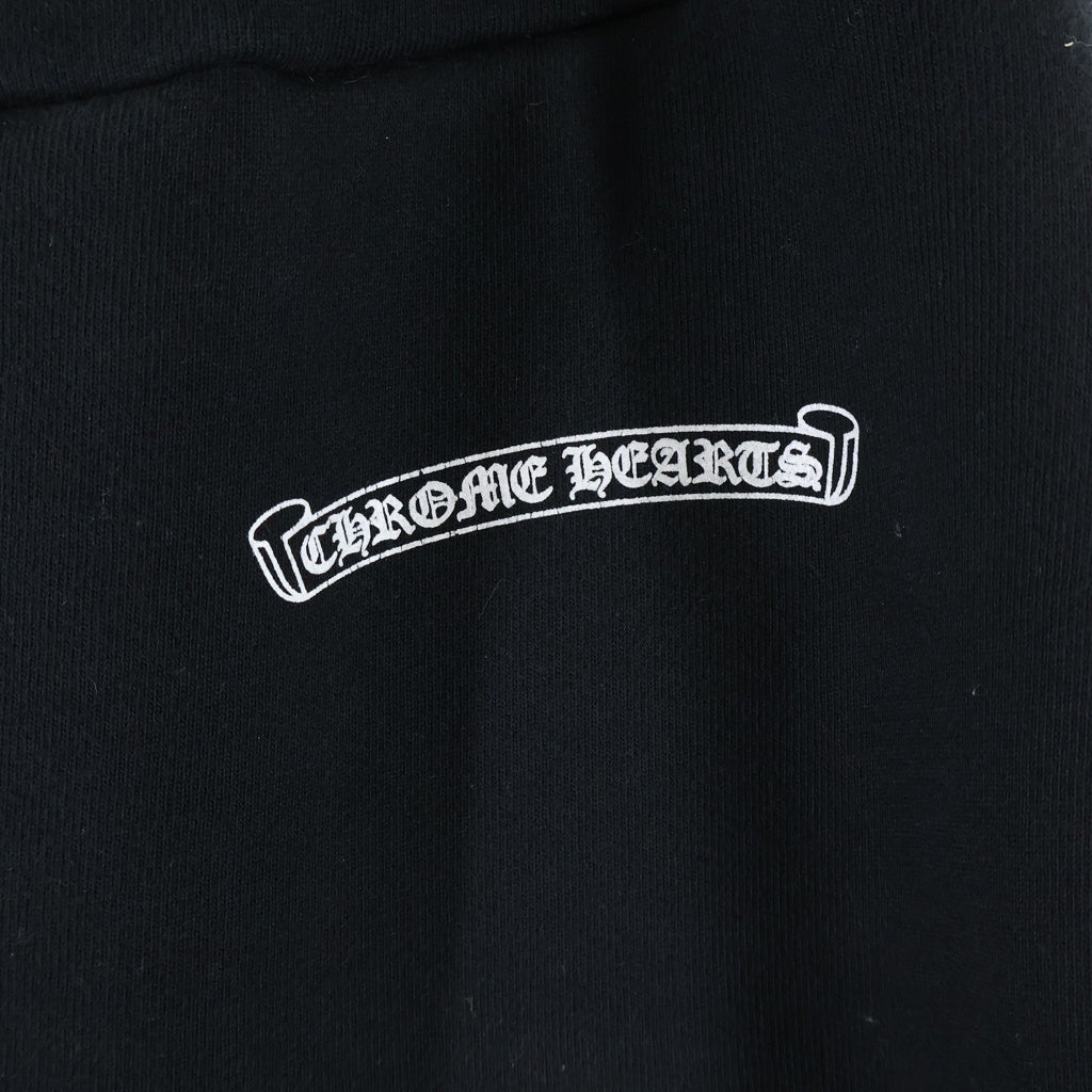 CHROME HEARTS(クロムハーツ) SWEAT PANTS スクロールラベル スウェットパンツ ブラック