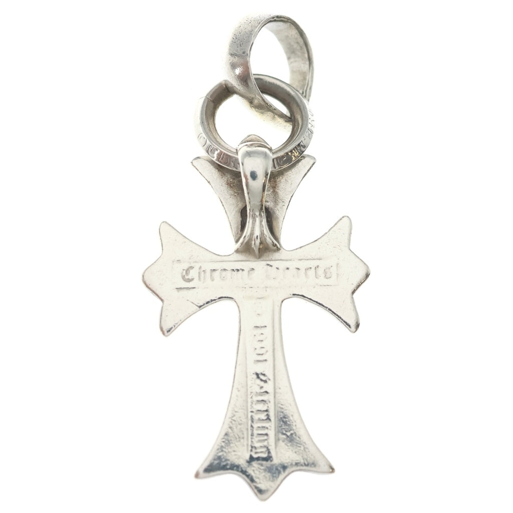 CHROME HEARTS(クロムハーツ) CH CRS SML W/BALE Wベイル スモールCHクロス ペンダントトップ シルバー BCA218