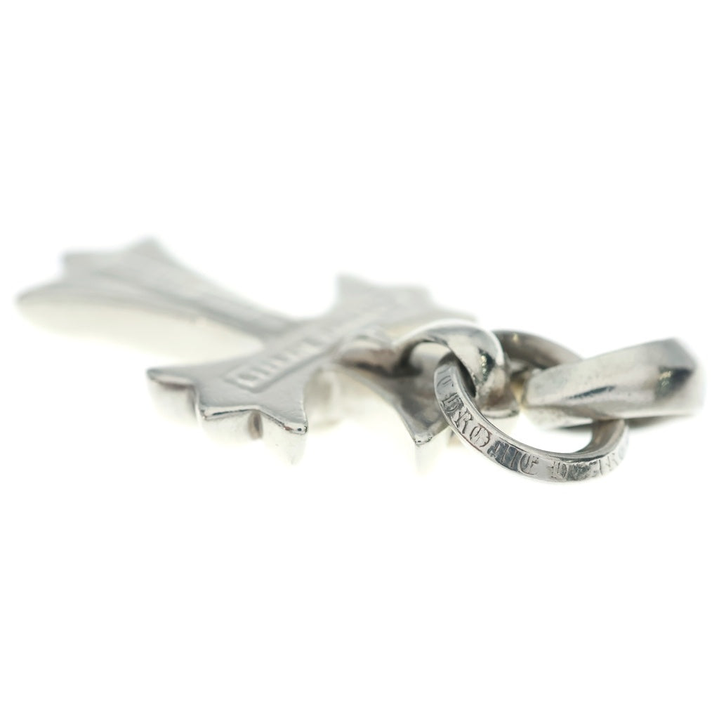 CHROME HEARTS(クロムハーツ) CH CRS SML W/BALE Wベイル スモールCHクロス ペンダントトップ シルバー BCA218