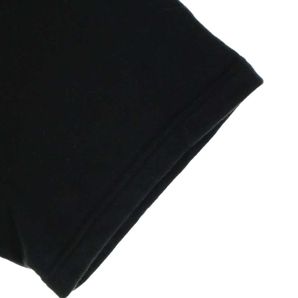 cvtvlist(カタリスト) 26SS ロゴワッペン付きスウェット半袖Tシャツ ブラック 260100025