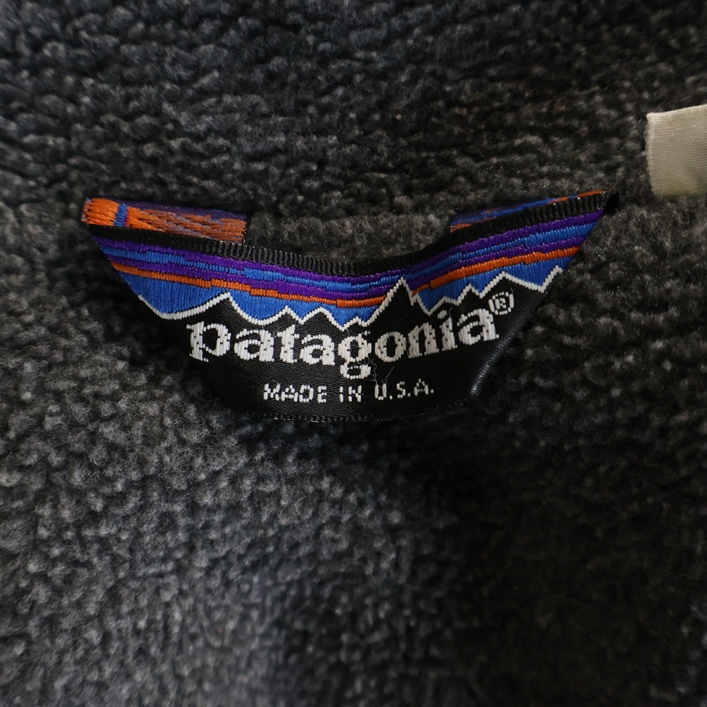 PATAGONIA(パタゴニア) 80S SHELLED SYNCHILLA JACKET シェルドシンチラ ジャケット 28109 レッド/グレー