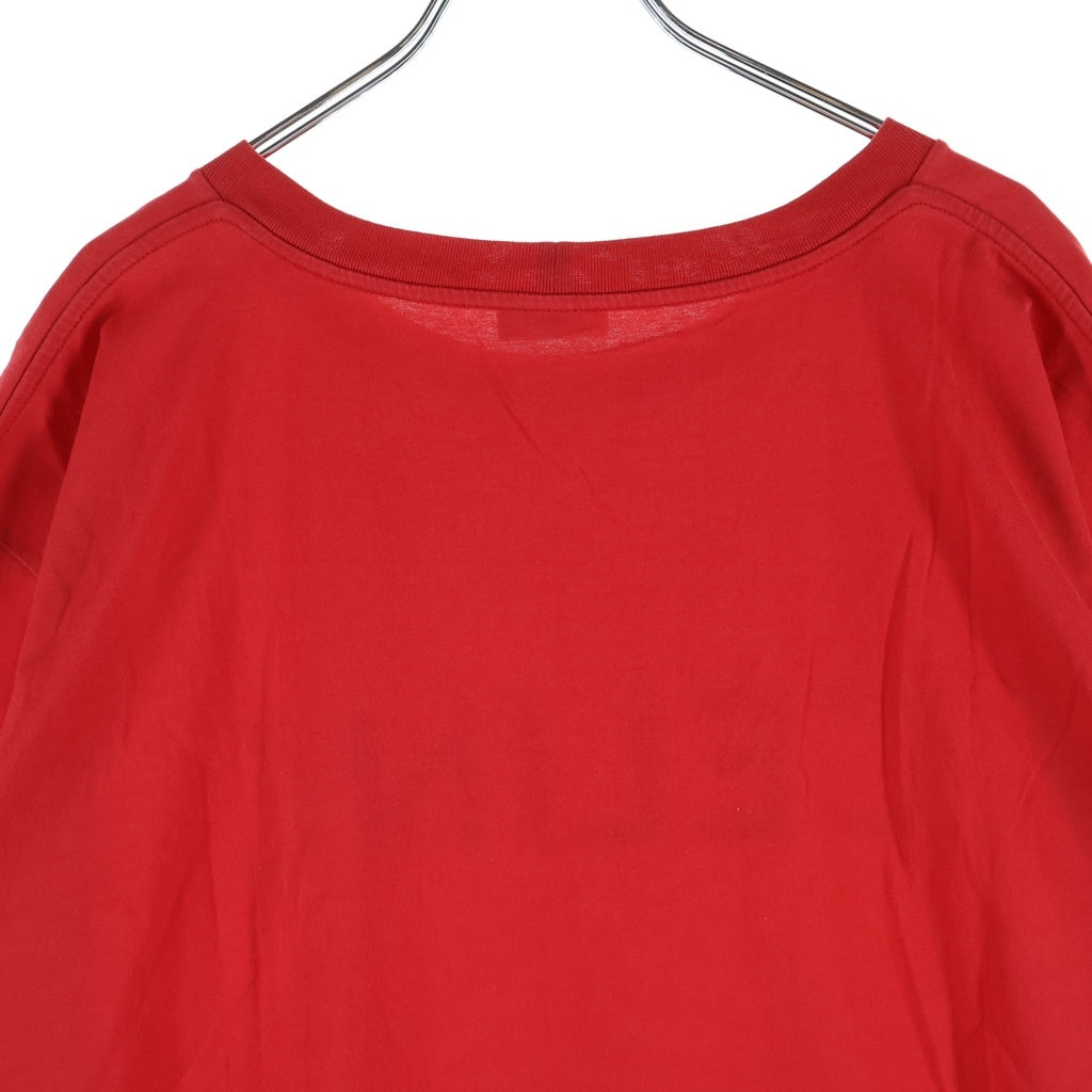 CELINE(セリーヌ) ロゴプリント クルーネック半袖Tシャツ 2X681501F レッド