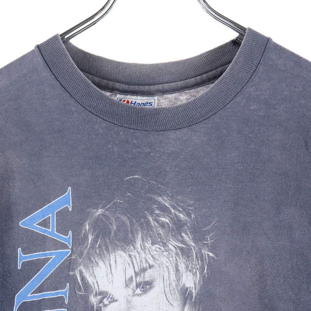VINTAGE(ヴィンテージ) 80S MADONNA PAPA DON'T PREACH Hanes マドンナ パパドントプリーチ ブラック