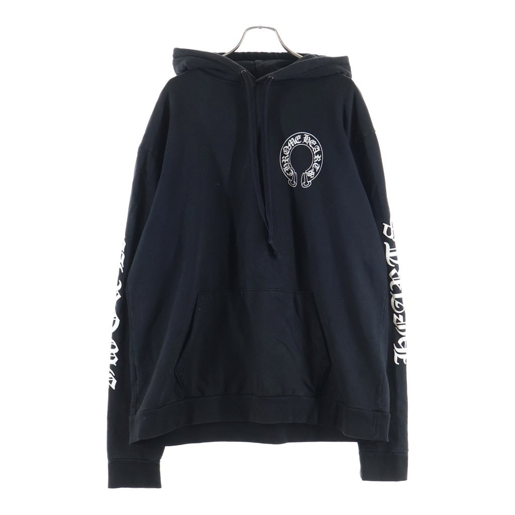 CHROME HEARTS(クロムハーツ) ×MATTY BOY CHOMPER SWTSHRT HD PLVR マッティボーイ チョンパー ホースシューフーディ プルオーバースウェットパーカー ブラック