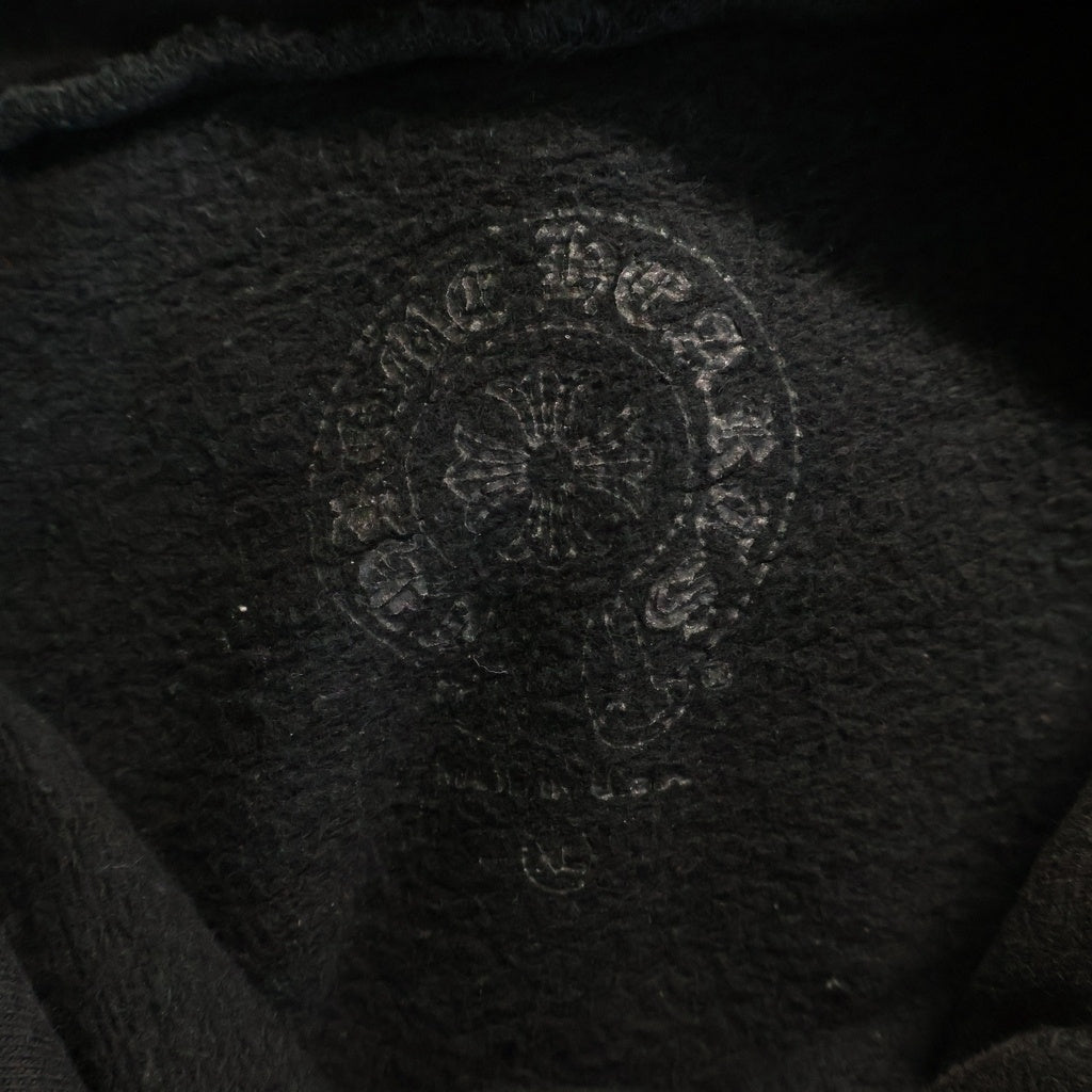 CHROME HEARTS(クロムハーツ) ×MATTY BOY CHOMPER SWTSHRT HD PLVR マッティボーイ チョンパー ホースシューフーディ プルオーバースウェットパーカー ブラック