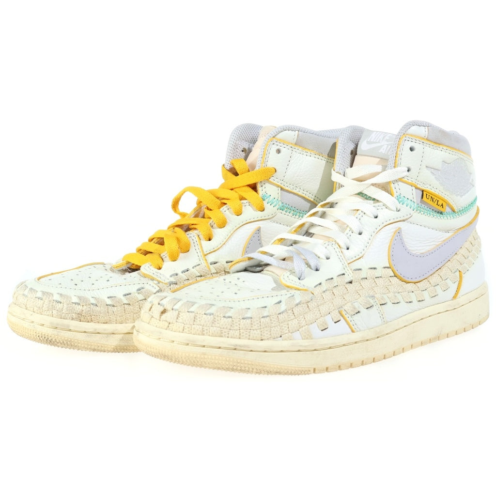 NIKE(ナイキ) ×UNION ×BEPHIES BEAUTY SUPPLY AIR JORDAN 1 HIGH OG SUMMER 96 ユニオン ベフィーズビューティー エアジョーダン1 ハイカットスニーカー US8/26.0cm ホワイト FD2565-100