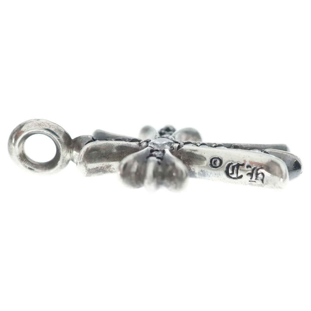 CHROME HEARTS(クロムハーツ) TNY CRSF P/DIA タイニーファットクロス PAVEダイヤ ペンダントトップ シルバー BCA323