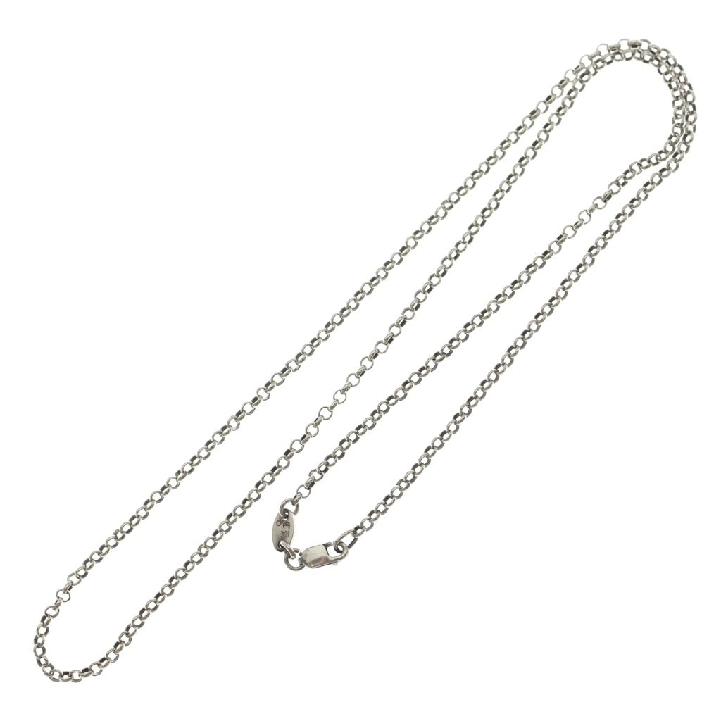 CHROME HEARTS(クロムハーツ) NECKCHAIN R20 ロールチェーンネックレス 20inch シルバー BCA084