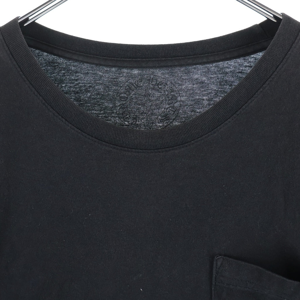 CHROME HEARTS(クロムハーツ) LAS VEGAS DBL FLRL HORSESHOE L/S TEE ラスベガス限定 ダブルフローラル ホースシュープリント長袖Tシャツ ブラック